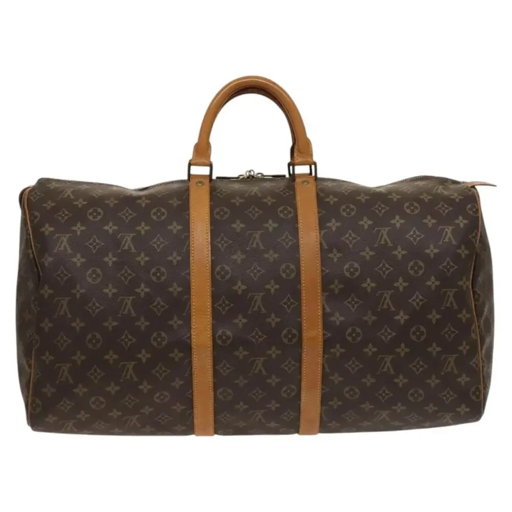 LOUIS VUITTON Monogram Keepall 55 Boston Bag M41424 - Picture 3 of 16